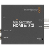 Mini Convertidor Hdmi A Sdi / Sin Caja
