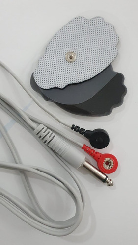 Cable Para Electroestimulador Con Clip Electrodos Adhesivos