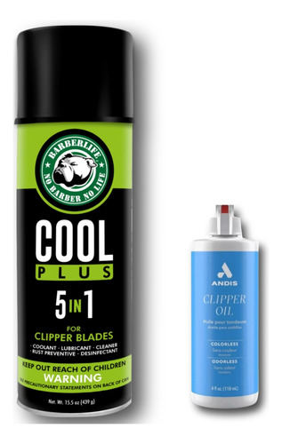 Enfriador Cuchillas Cool Care+aceite Cuidado Cuchillas Andis