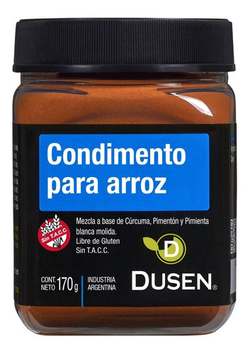 Condimento Para Arroz Dusen Kosher Sin Tacc X 170g