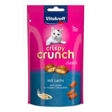 Vitakraft Crispy Crunch Gatos Sabor Salmon 60 Gr