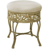 Hillsdale Villa Iii Vanity Stool Antique Beige