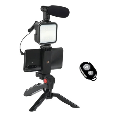Kit Grabar Video Estabilizador Cámara Reflex Trípode Cram | Meses sin interés