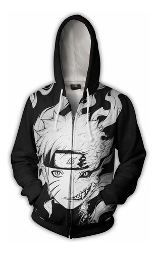 Ee Naruto Sudadera Uzumaki Naruto Chamarras Adultos Disfraz