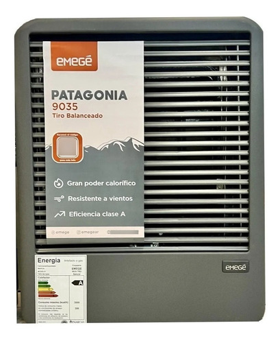 Calefactor Emege Patagonia 3500 Tb Multigas