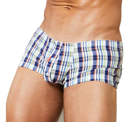 Boxer Para Hombre Ropa Interior Fit Comoda Boxer Con Concha 