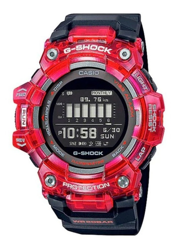 Reloj Hombre Casio G-shock Gbd-100sm 4a1 Caja 49.3mm Impacto Color De La Malla Negro Color Del Bisel Negro Color Del Fondo Negro