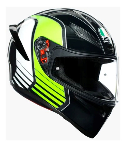 Casco Agv K1 Multi Power Gunmetal (t.xl) -motordos