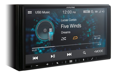 Autoestereo Pantalla 7 PuLG Alpine Ilx-w650 16w X 4 Mp3/bt