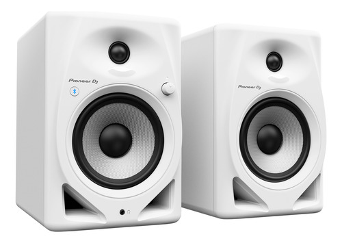 Par De Monitor De Audio Pioneer Dj Dm 50d Bt Branco