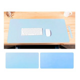 Alfombrilla Mousepad De Cuero Impermeable Reversible 80x40