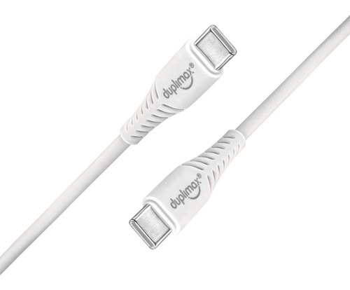 Cable Tipo C A C 3a Carga Ultra Rápida 1.5m Largo Duplimax 