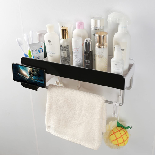 Organizador De Pared Adhesivo Para Baño, Estante De Ducha,.