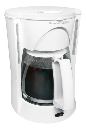 Cafetera Proctor Silex 48521 Semi Automática Blanca De Goteo