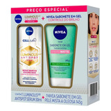 Kit Nivea Skin Care Facial Sérum Luminous + Limpeza