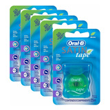 Kit 5 Fio Dental Satin Tape 25m Oral-b