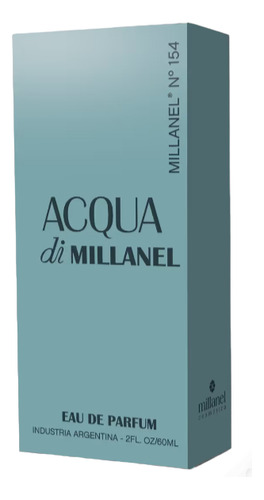 Perfume Millanel Nro: 154 Aqua D Gio... Femenino. 60ml