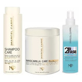 Marcel Carre Shampoo 300ml Mascarilla 500ml Bifasico 240ml