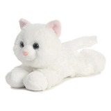 Peluches Aurora. Gato Blanco. Mini Flopsie