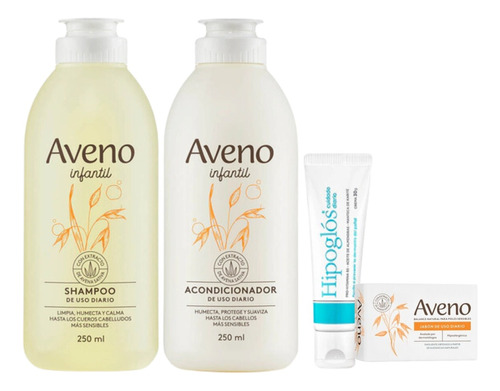 Combo Aveno Shampoo + Acondicionador Infantil X 250 Ml