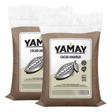 Cacao Amargo Alcalino Sin Tacc Libre De Gluten Yamay 500g X2