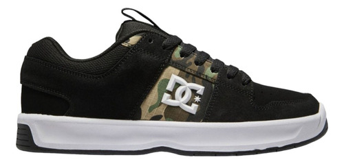 Tenis Dc Shoes Hombre Caballero Skate Casual Negro Lynx 