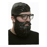 Ghoulish Productions Hipster Beard Kit, Barba Falsa Negra De