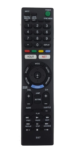 Control Remoto 557 Para Tv Lcd Led Smart Sony Bravia Kdl 