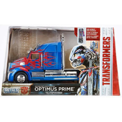 Jada 1:24 Optimus Prime Wester Star Transformers Azul | Envío gratis