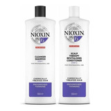Nioxin Sist 6 Duo Shampoo Y Acondicionador 1 Litro C/u