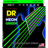 Hi-def Neon Cuerdas Para Guitarra Eléctrica (nge-11)