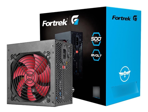 Fonte Gamer Atx 500w Crusader Fortrek Bivolt