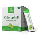 Natures Sunshine Extra Strength Chlorophyll Lime Twist 30p