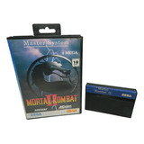 Mortal Kombat 2 Original P/ Master System - Loja Fisica Rj
