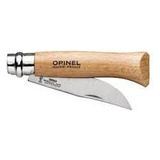 Cuchillo N°8 Stainless Steel Opinel Color: Natural