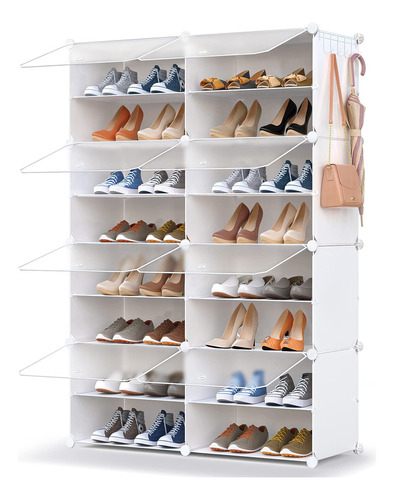 Homicker Almacenamiento De Zapatos, 32 Pares De Organizador