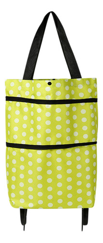 Carrinho De Compras Dobrável Creative Soft Oxford Fabric Sho