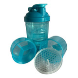 Shaker Vaso Mezclador Proteína Termo Compartimiento Gym