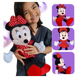 Boneco Minnie Pelúcia Grande Brinquedo Infantil Menina