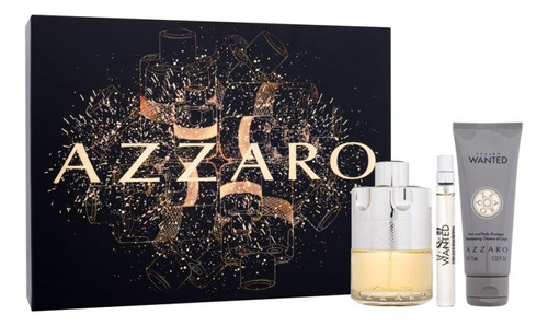 Azzaro Wanted Hombre Perfume Set 100ml + Obsequio Original