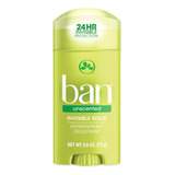 Desodorante Ban Invisible Barra - g a $345