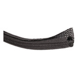 Techflex F6n2.00bk Braided Sleeving,2.000  In.,50 Ft.,bl Ggw