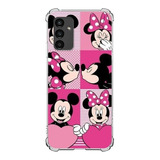 Capa Capinha Disney Minnie Laço Mickey Casal Fofura 