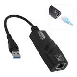 Adaptador Ethernet Rj45 Rede Usb 3.0 Gigabit 10/100/1000mbps