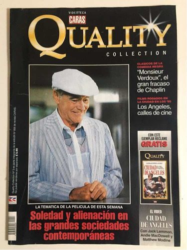 Revista Quality Collection# 3 Videoteca Caras (#906) 05/1999