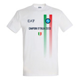 Playera Original Ea7 De Campeonato Napoli De Italia 22-23