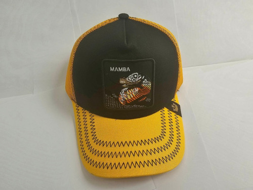 Gorra Goorin Bros Mamba Serpiente Animales Vibora Negra