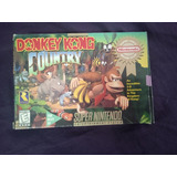 Juego Donkey Kong Country Version Players Choice Original