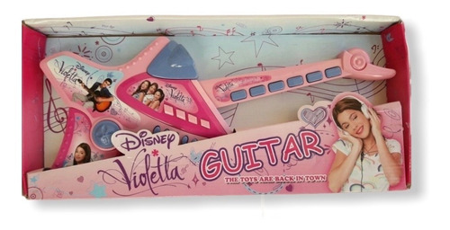 Guitarra Para Niñas Infantil Animada Con Caja 