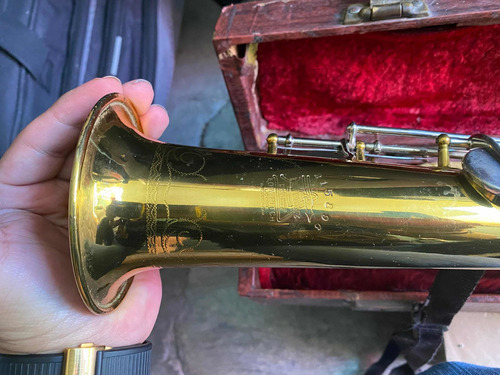 Saxofón Soprano Buescher True Tone Low Pich Vintage Elkhart